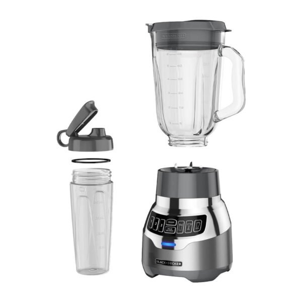 Black + Decker licuadora digital 900w silenciosa inox + vaso personal BL1300DG-PLA - Image 2