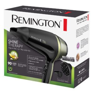 Secadora Cabello Aguacate 3 Temperaturas 2 Velocidades REMINGTON D13A