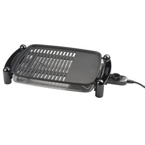 Parrilla-Plancha Negra 1500 W BBQ Para Asar y Cocinar Black & Decker IG201