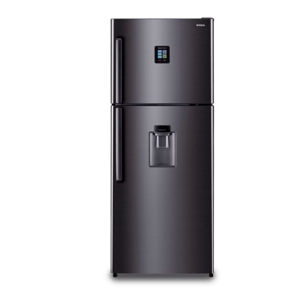 Refrigeradora 17" Acero Negra Dos Puertas WINIA PR-2344FDJ