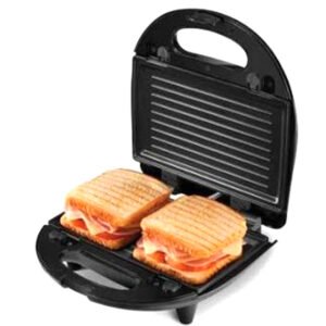 Sandwichera Panini Negra 2 Rebanadas PREMIUM PSM276