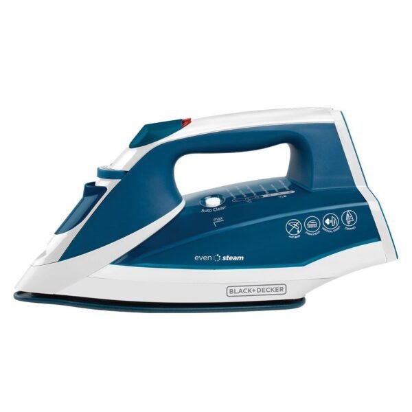 Plancha Vapor 1200 W Azul Antiad Cerámica CeramicGlide Black & Decker IR2060