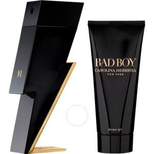 ESTUCHE CAROLINA HERRERA BAD BOY EDT 2 PIEZAS