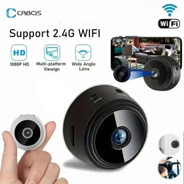 Minicámara inteligente A9 HD 720P, Monitor de seguridad para el hogar, IP, WiFi, aplicación remota móvil - Image 9