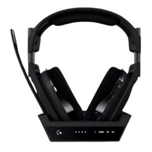 Headset Logitech A50 X Lightspeed Wireless + Base Station Black 939-002126