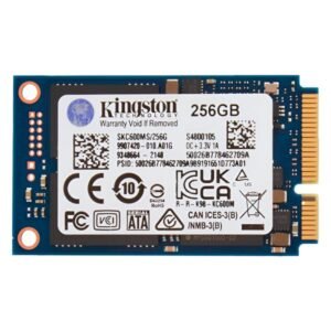 Hd Interno 256Gb Solido Msata 3D Tlc Nand Kingston Skc600Ms/256G