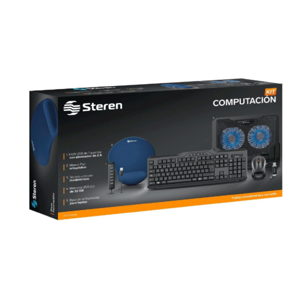 Kit de compuración 5 en 1 marca Steren-Producto nuevo