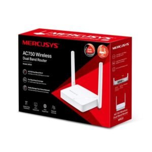 ROUTER MERCUSYS AC750 INALAMBRICO DUAL BAND  MR20 US