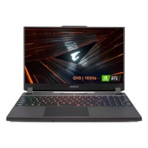 LAPTOP GAMING GIGABYTE AORUS 15 15.6" QHD 165HZ I7-12700H 8GB 1TB TV NVIDIA GEFORCE RTX3070TI 8GB WIN 11 HOME-ESPAÑOL NEGRO  XE5-73USB34SH-R