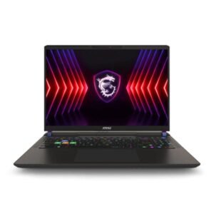 LAPTOP GAMING MSI VECTOR 16 HX A14VFG 16" I9-14900HX 16GB*2 DDR5 1 TB M.2 PCIe SSD WIN 11 HOME ESPAÑOL CON RTX 4060 GDDR6 8GB 9S7-15M242-425