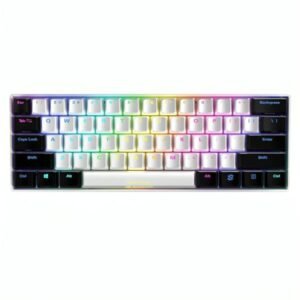 TECLADO GAMING RGB SHARKOON SKILLER SGK50 S4 60% MECANICO ALAMBRICO INGLES 4044951033843