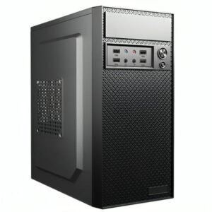 Case Cm24Ktra001C Micro Atx W165*H350*D265 Mm U1* 2+Audio+U3 + Fuente De Poder 600W