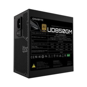 Fuente De Poder Gigabyte 850W  80 Plus Gold Gp-Ud850Gm