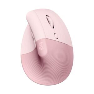 Mouse Logitech Inalambrico Bluetooth Lift Vertical Ergonomic Rose Dark 910-006472