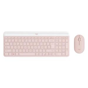 Teclado Y Mouse Logitech  Mk470 Slim Combo  Rose   920-011312