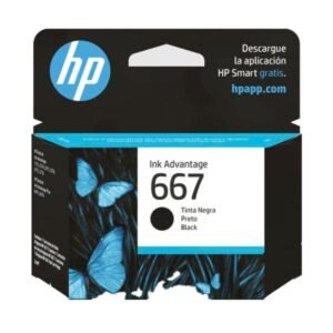 Tinta Hp 667 Black 3Ym79Al