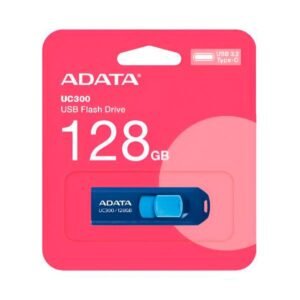 Memoria Usb 128Gb 3.2 Adata Uc300 Type-C Acho-Uc300-128G-Rnb-Bu Blue