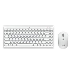 Teclado Y Mouse Genius Luxemate Q8000 Sp White 31340013410