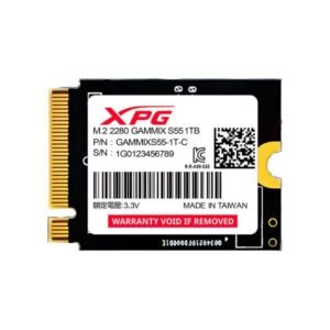 Hd Interno 1Tb Ssd M.2 2230 Adata Pci-Express Xpg Gammix S55 Sgammixs55-1T-C