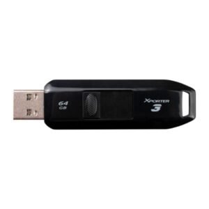 MEMORIA USB 64GB PATRIOT XPORTER 3 3.2 TYPE-A NEGRO PSF64GX3B3U