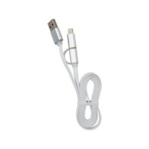 Cable Agom 2 In 1 Iphone Lighting Micro Usb Arg-Cb-0058