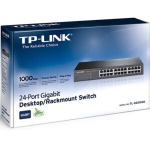 Switch Tp Link Tl  24 Port 10-100-1000 Sg1024D