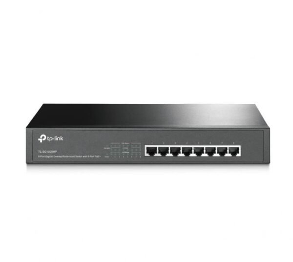 Switch Tp Link 8-Puertos Desktop/Rackmount Poe+ Tl-Sg1008Mp