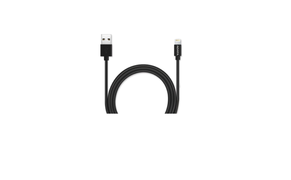 Cable Adata Para Iphone Lightning Black Amfipl-1M-Cbk