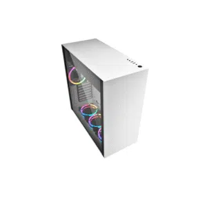 Case Sharkoon Gaming  Pure Steel White Rgb Atx 4044951027460