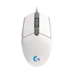 Mouse Logitech Usb G203 Lightsync Gaming White 910-005791