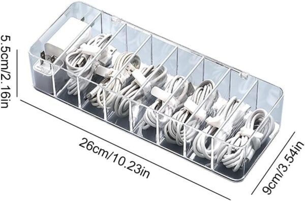 Caja plástica orgamizadora de cables - Image 4