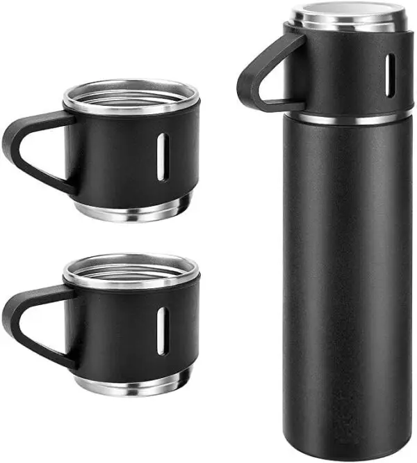 Set De Termo Y Vasos Para Bebidas Calientes