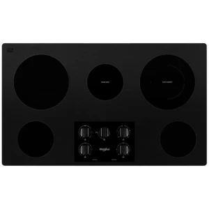 Plantilla eléctrica 36" Negro Whirlpool