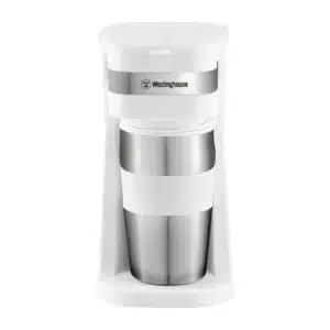 Westinghouse cafetera individual con mug térmico blanca -WKCMGO11WH